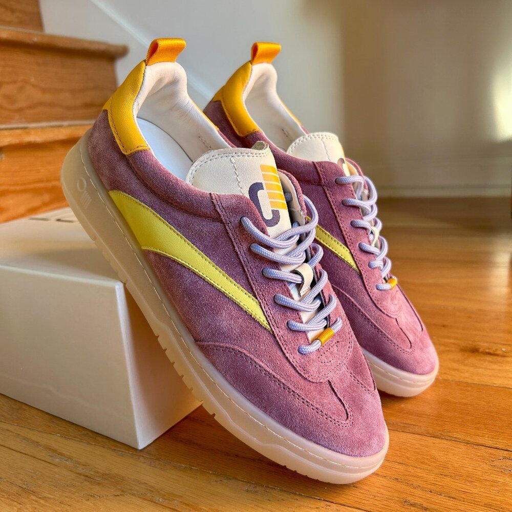 Oncept Leather Sneakers Suede Purple 8